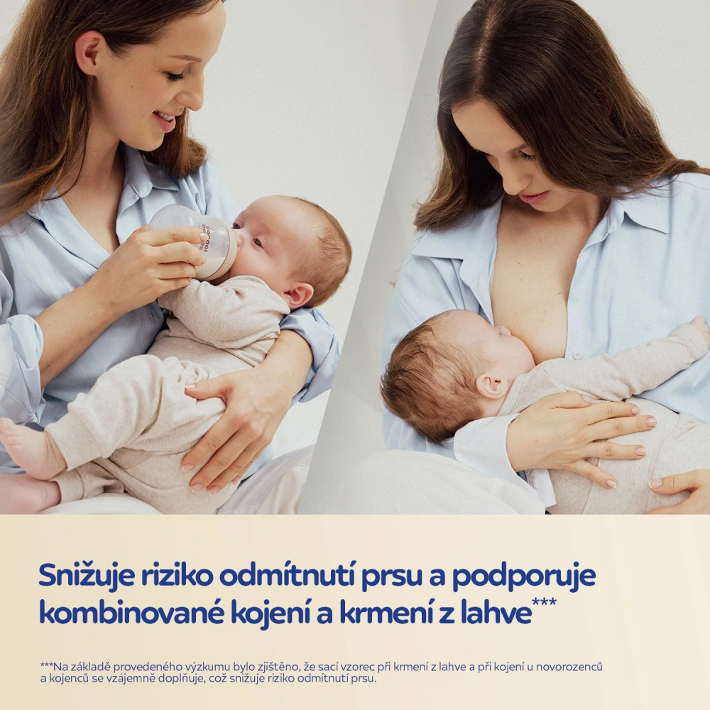 Canpol babies Savička k lahvi Natural Shape 12m+ 2ks
