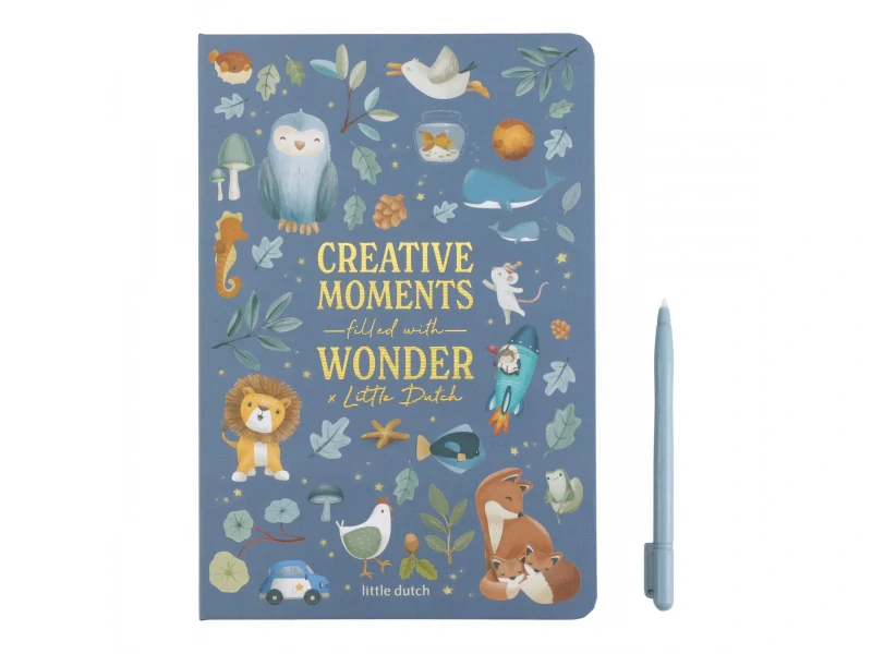 Little Dutch Kreslicí tablet Blue Forest Friends