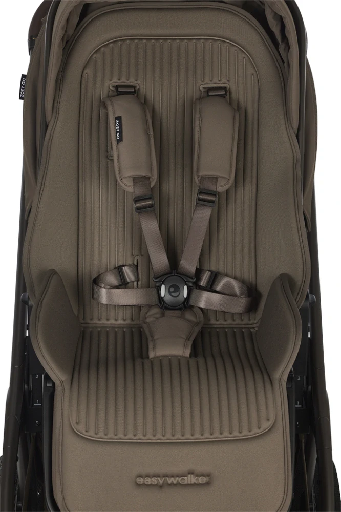 EASYWALKER Set kočárek 4v1 Zoey Go Sand Taupe + CBX Aton B2 i-Size + CYBEX Base One