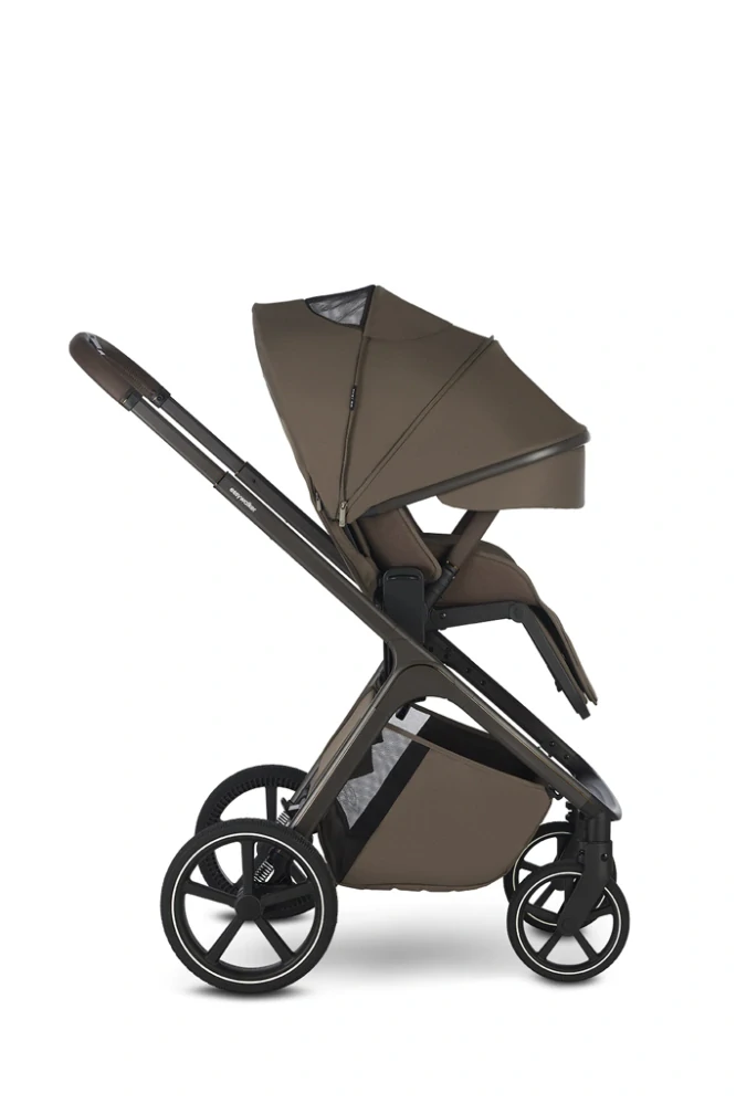 EASYWALKER Set kočárek 4v1 Zoey Go Chestnuts Brown + CBX Aton B2 i-Size + CYBEX Base One