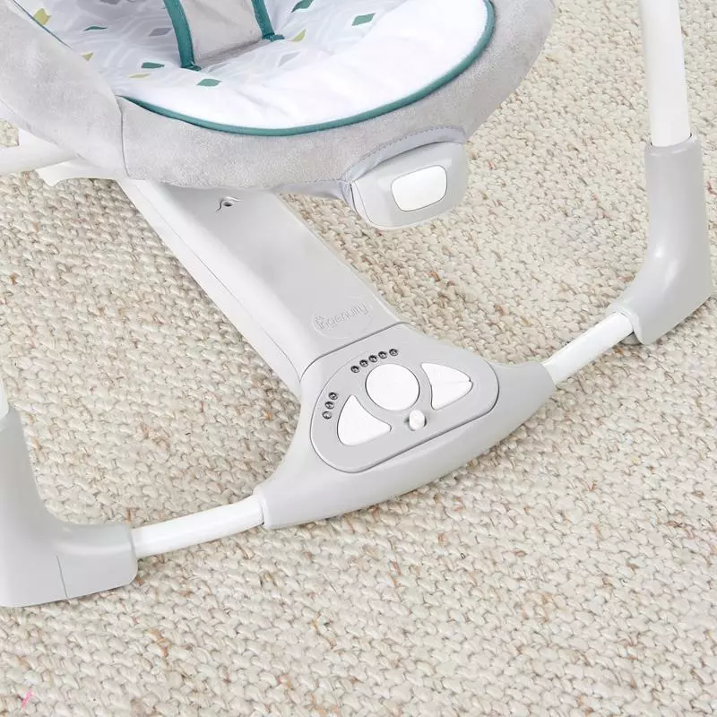 Ingenuity Houpačka konvertibilní s adaptérem vibrující s melodií Wimberly™ 2v1 0m+, do 9kg