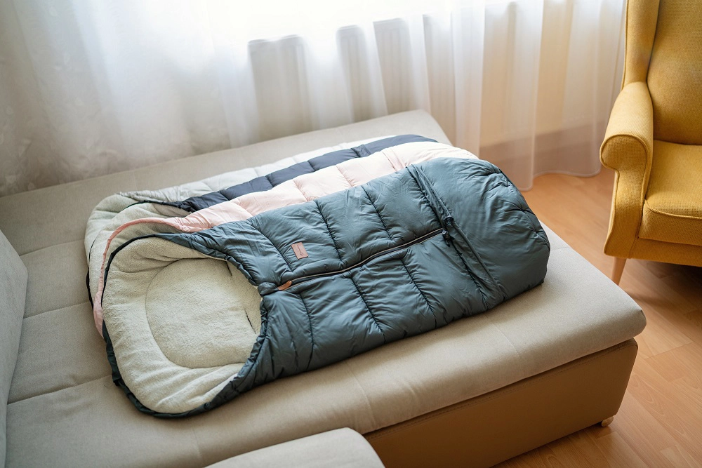 PETITE&MARS Fusak nastavitelný 3v1 Jibot Pale Eucalypt