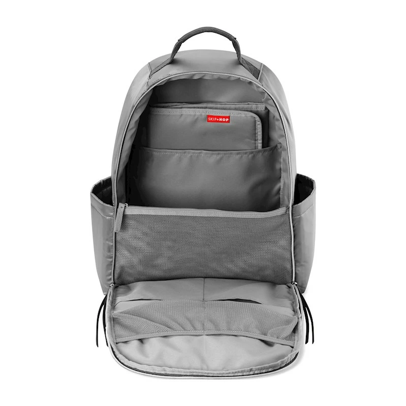 Taška přebalovací / batoh SKIP HOP Skyler Shiny Grey