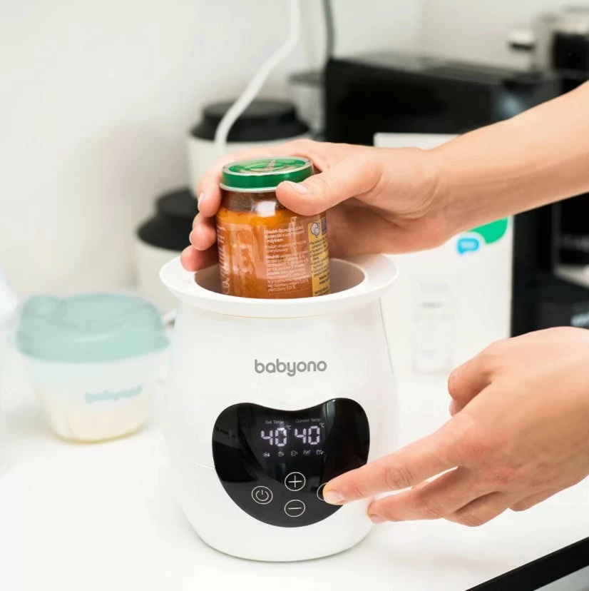 BABYONO Digitálny ohřívač a sterilizátor HONEY bílý