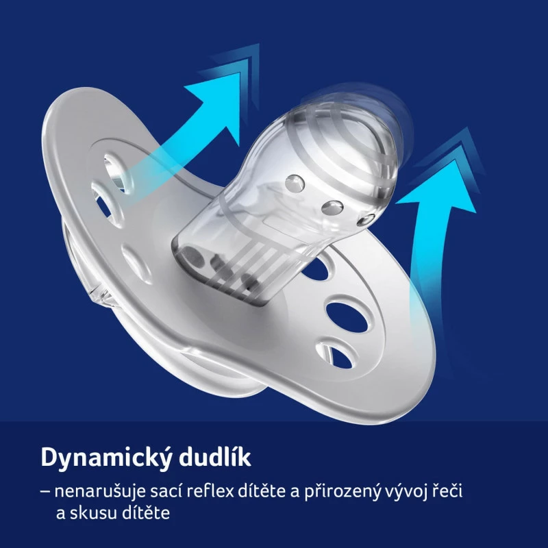 LOVI dudlík silikonový dynamický HARMONY 0-3m 2ks girl 