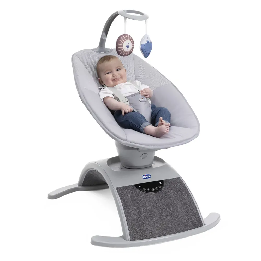 CHICCO Lehátko inteligentní multifunkční ComfyWave 8v1 0m+ do 9 kg