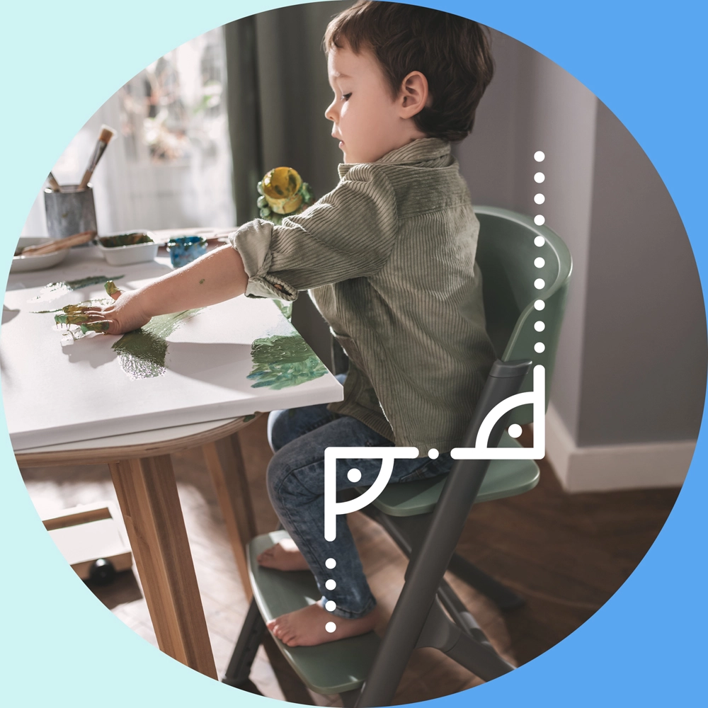 KINDERKRAFT SELECT Židlička jídelní 3v1 LIVY Oak Premium