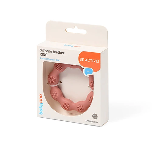 Silikonové kousátko Babyono Ring 825-02