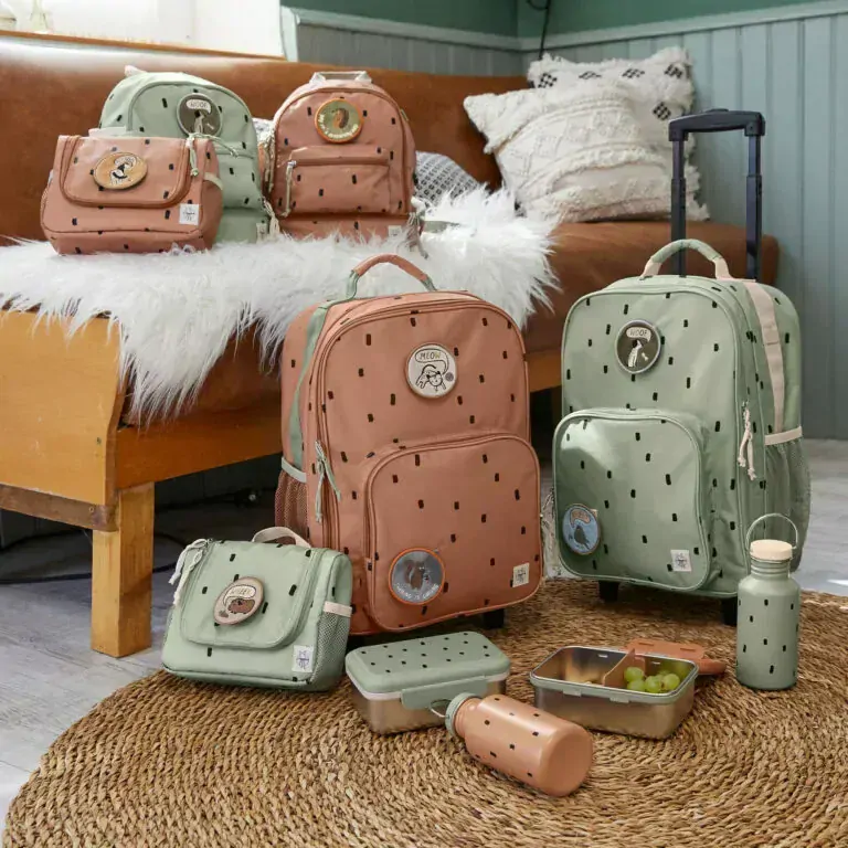 Dětský batůžek Lässig Mini Backpack Happy Prints light Olive