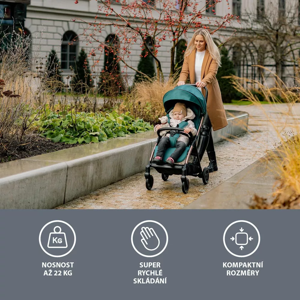 ZOPA Sportovní Kočárek Quiq 2 Atlantic Green