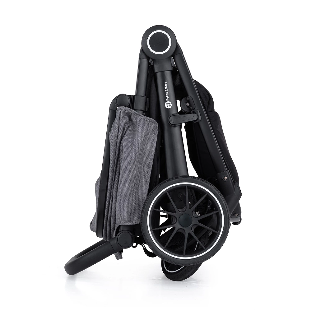 PETITE&MARS Kočárek Street+ RWS Black + Stříška Limited 100 Tenderness