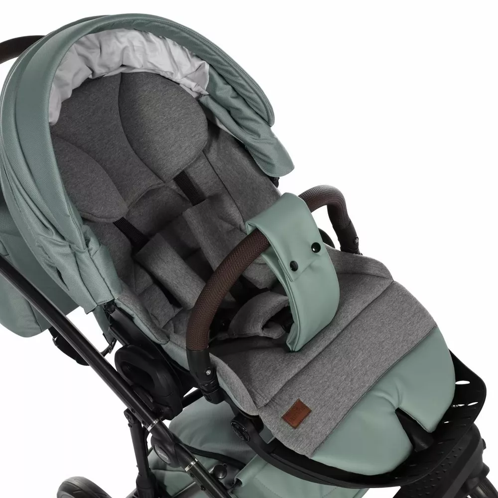 Kombinovaný kočárek Jasmine Daisy Soft 2v1 04 Mint
