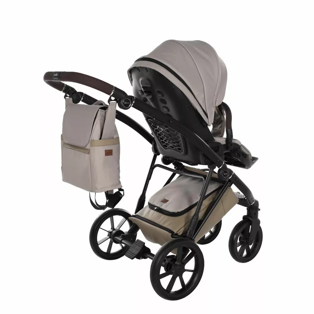 Kombinovaný kočárek Jasmine Daisy Soft 2v1 05 Mocca