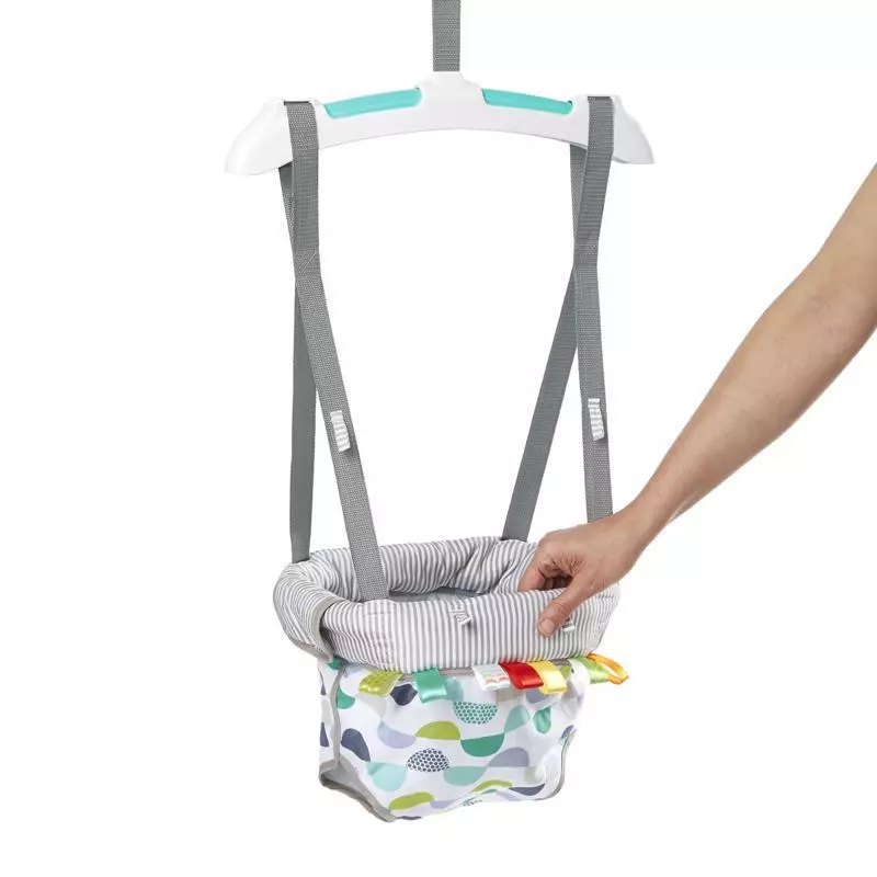 BRIGHT STARTS Skákadlo do dveří Playful Parade 6 m+, do 12 kg