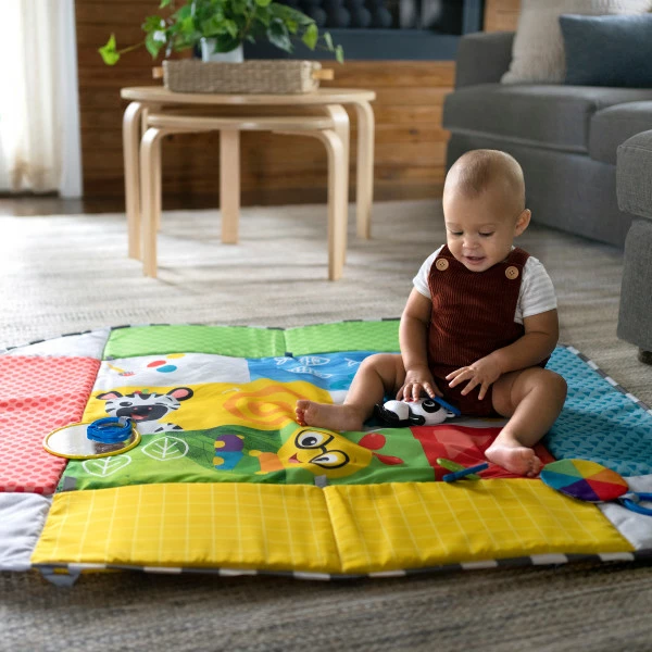 BABY EINSTEIN Deka na hraní 5v1 Patch's Color Playspace ™ 0m +