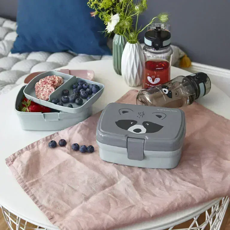 Svačinový set Lässig Lunch Set About  Friends racoon