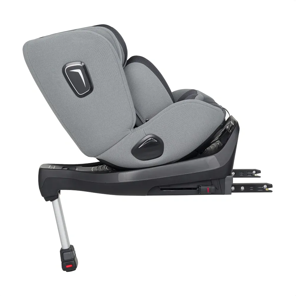PETITE&MARS Autosedačka Reversal Pro i-Size 360° Grey Air 40-105 cm (0-18 kg)