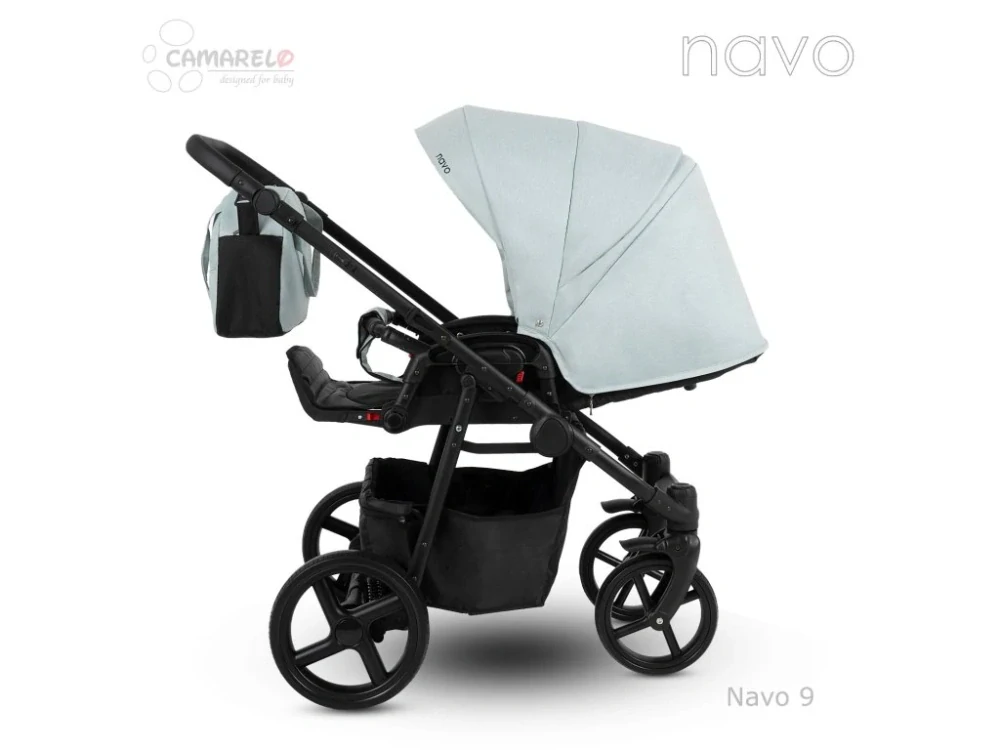 Dětský kočárek Camarelo Navo - 9 Zelenkavá