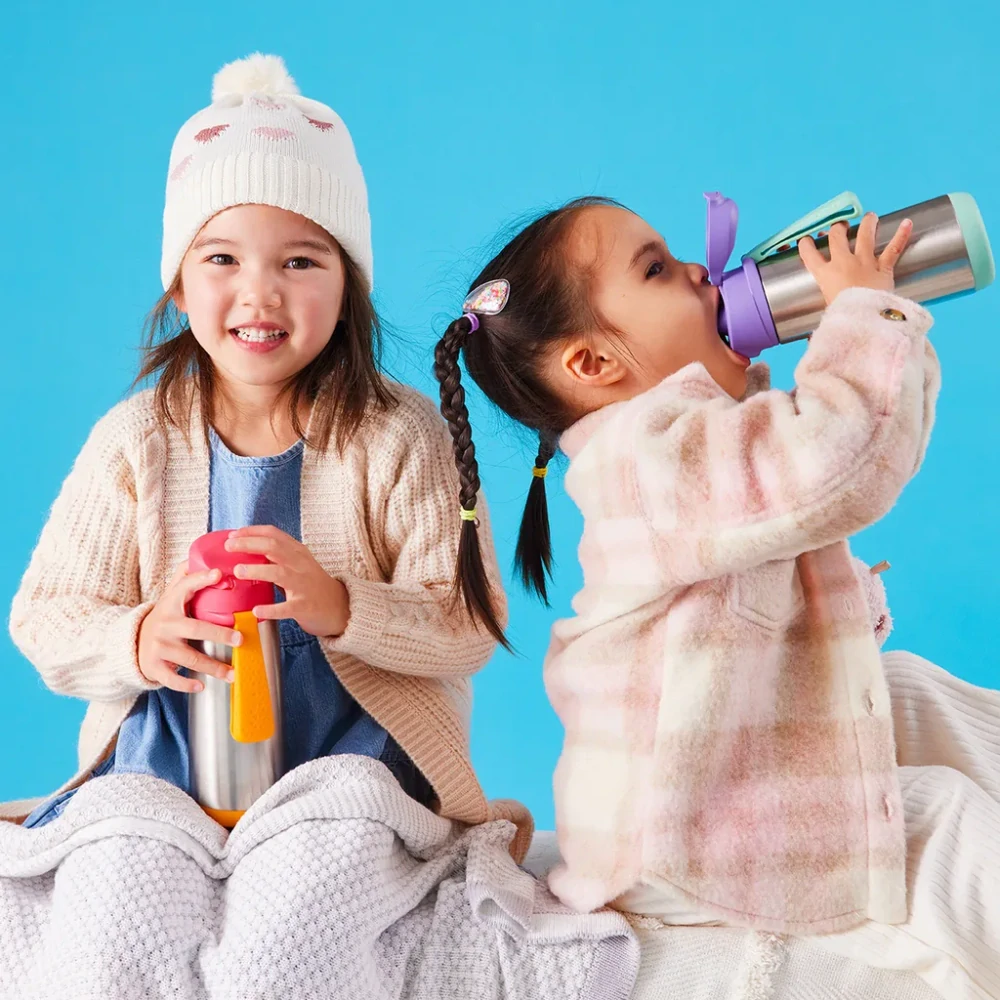 b.box Termoska na pití Sport 500ml Modrá/Zelená