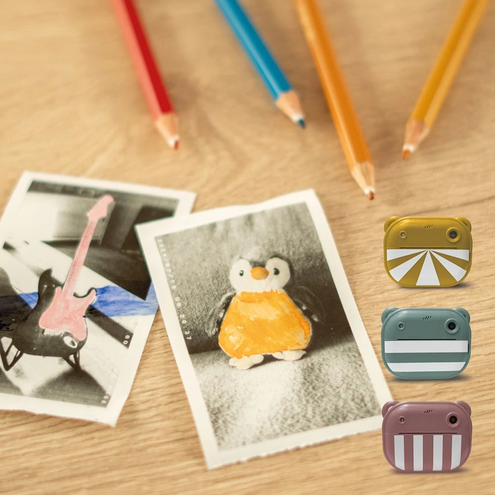Zazu FUN - Dětský instantní fotoaparát - zelený