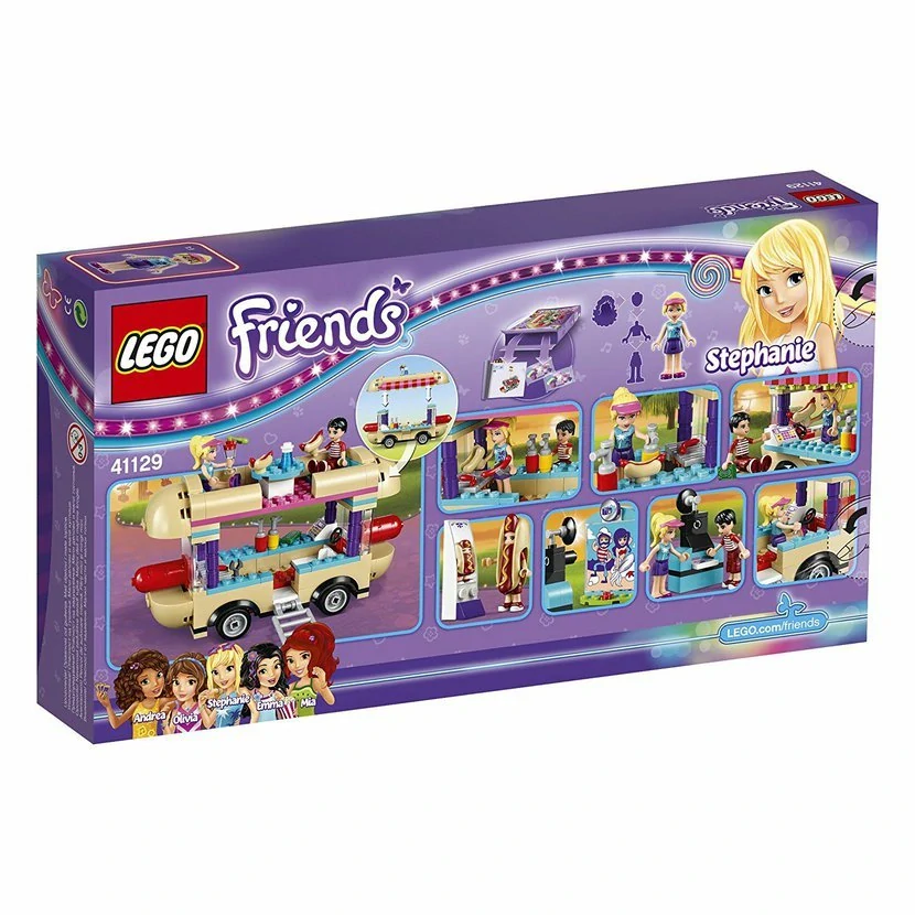 LEGO® Friends 41129 Dodávka s párky v rohlíku v zábavním parku