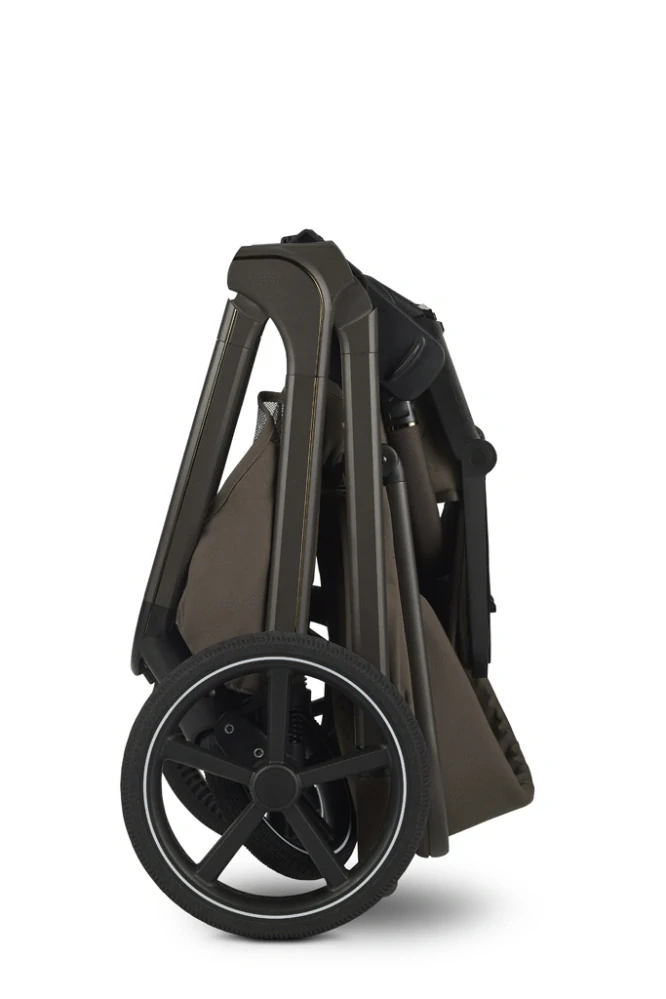 EASYWALKER Kočárek kombinovaný Zoey Chestnut Brown + CYBEX Aton B2 i-Size + základna