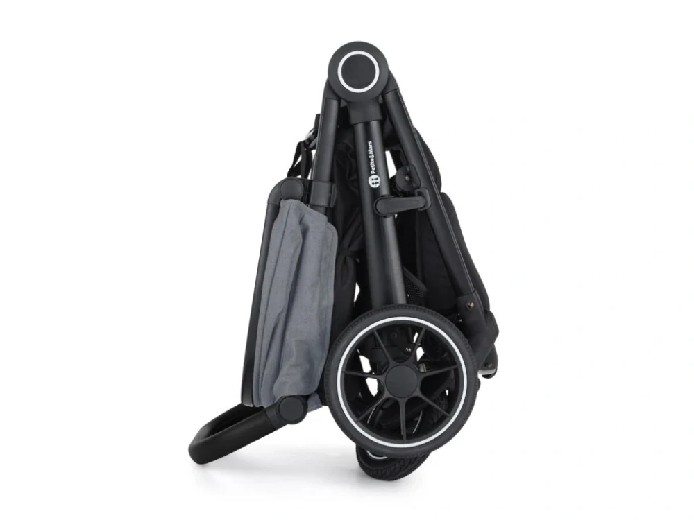 PETITE&MARS Kočárek sportovní Street2 RWS Black Ultimate Grey