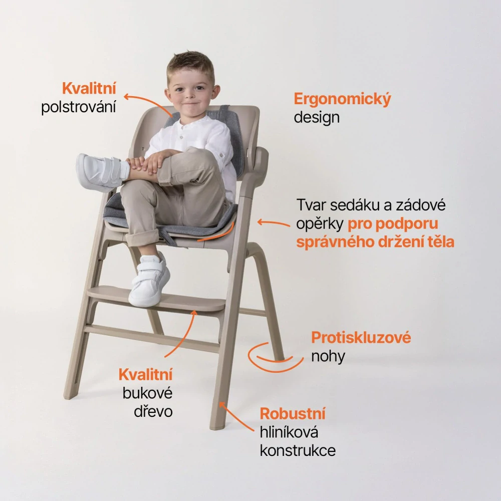 ZOPA Dětská židlička Inspira Candy Pink