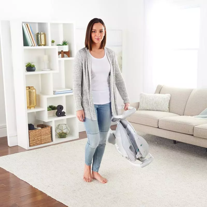 Ingenuity Houpačka konvertibilní vibrující s melodií Nash 2v1 0m+, do 9kg