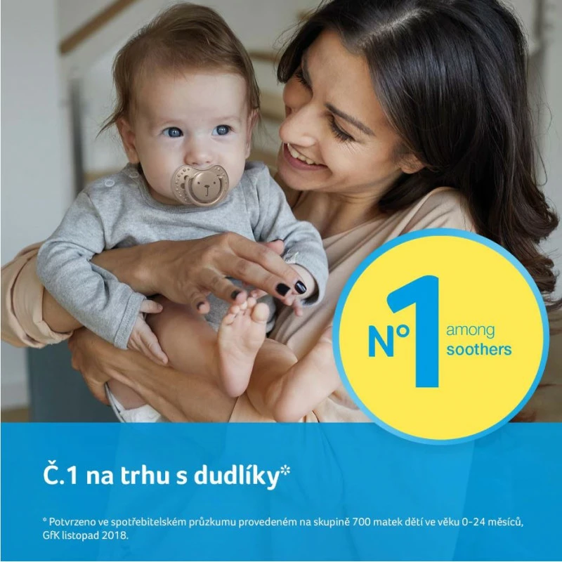 LOVI Dudlík silikonový dynamický HEY 3-6m 2ks Girl