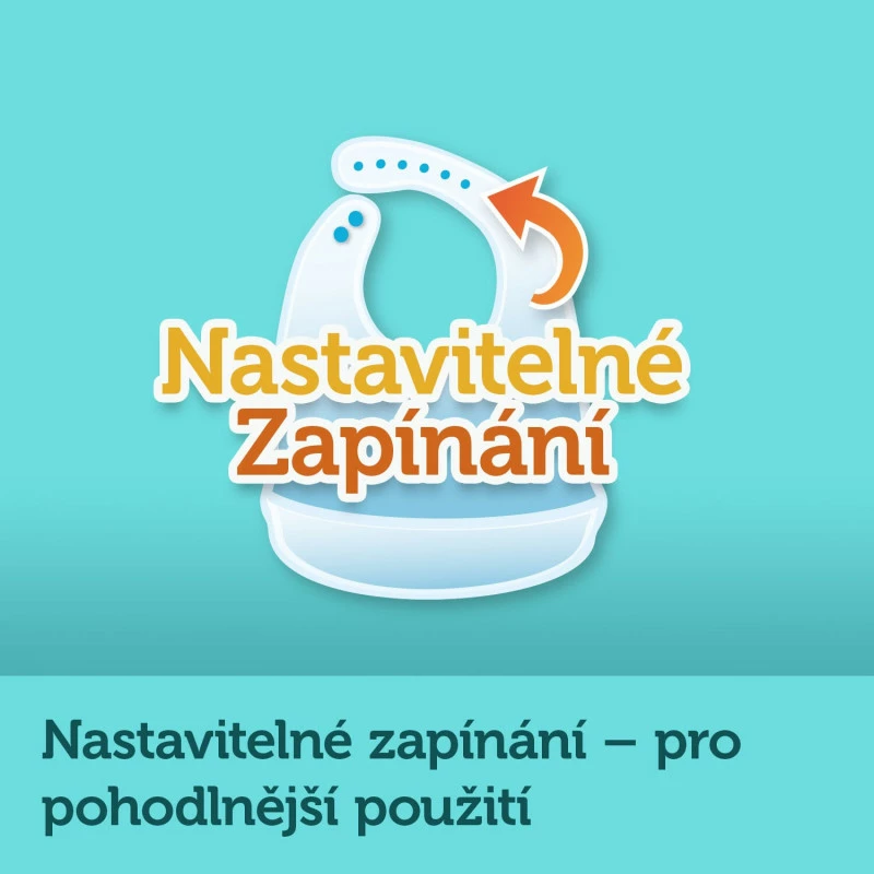 Canpol babies Bryndák silikonový s kapsou BONJOUR PARIS modrý