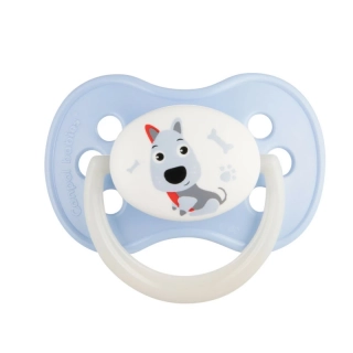 Canpol babies Dudlík kaučukový třešinka 6-18m CUTE ANIMALS Pejsek