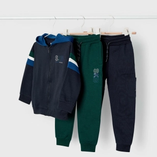 Mayoral chlapecká tepláková souprava mikina+2ks tepláků 4852-75