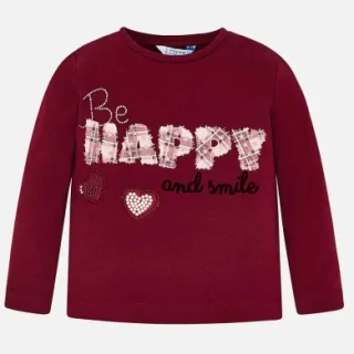 Dívčí triko Mayoral 4012-89 Rubi