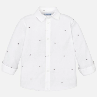 Chlapecká košile s dlouhým rukávem Mayoral 4119-18 velikost 134