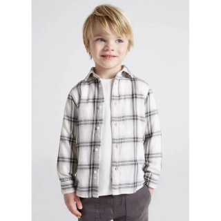 Chlapecká kostkovaná košile s dlouhým rukávem Mayoral 4189-79 velikost 134