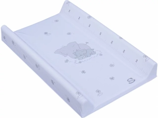 Scarlett přebalovací podložka s pevnou deskou 80 x 50 cm Bílá sloník