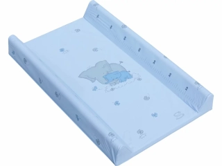 Scarlett přebalovací podložka s pevnou deskou 80 x 50 cm Modrá sloník
