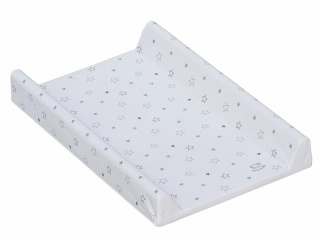 Scarlett přebalovací podložka s pevnou deskou 80 x 50 cm Bílá hvězdička