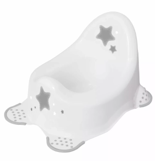 KEEEPER Nočník protiskluzový Adam Stars bílý