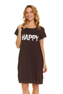 Dámská kojící noční košile Doctor Nap Happy Mommy Brown