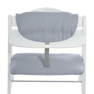 Hauck Polstrování Deluxe k židli Alpha+ Grey Stretch