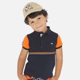 Chlapecké triko polo krátký rukáv Mayoral 3153-68 Oceano