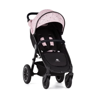 PETITE&MARS Kočárek Street+ Air Black + Stříška Limited 100 Tenderness