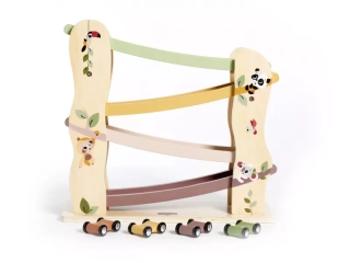 Tiny Love závodní dráha dřevěná Boho Chic