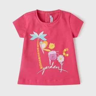 Dívčí triko krátký rukáv Mayoral 1033-50