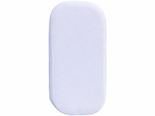 Nepropustné prostěradlo Scarlett do kočárku - 75x35 cm - bílé