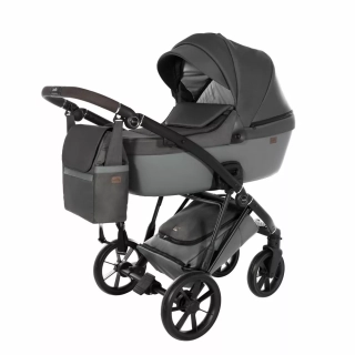 Kombinovaný kočárek Jasmine Daisy Soft 2v1 07 Grey Olive