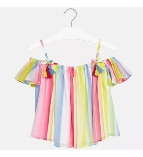 Dívčí letní halenka Mayoral 6114-4