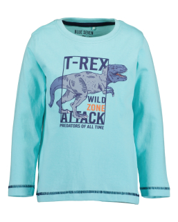 Chlapecké triko s dinosaury Blue Seven Aqua
